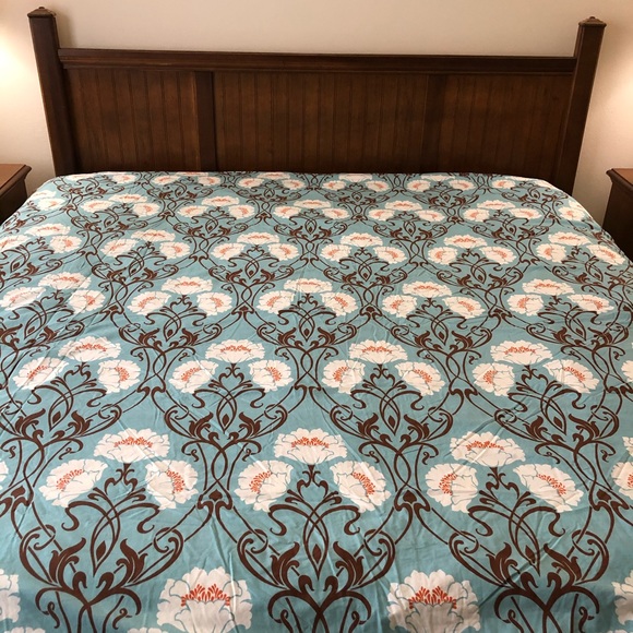 Pottery Barn Bedding Organic King Cal King Duvet Cover Poshmark